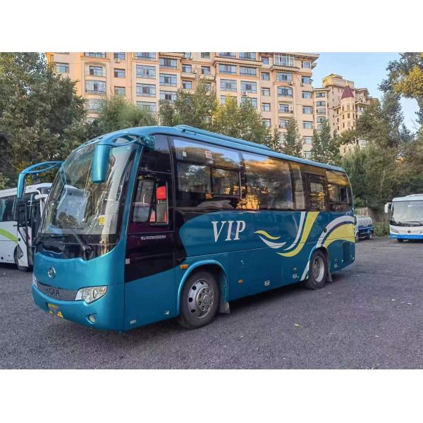 Buy Luxury Higer KLQ6796 Used Coach Buses 34 Seats LHD Rear Engine 147kw Plate Spring Suspension at wholesale prices