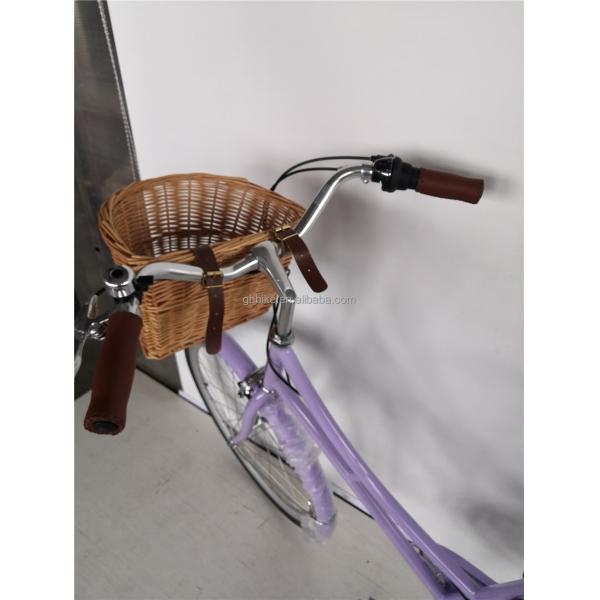 KMC Chain 26inch Europe OEM CE Shimano 7 Speeds Women Lady City Bicycle 1.8m Length