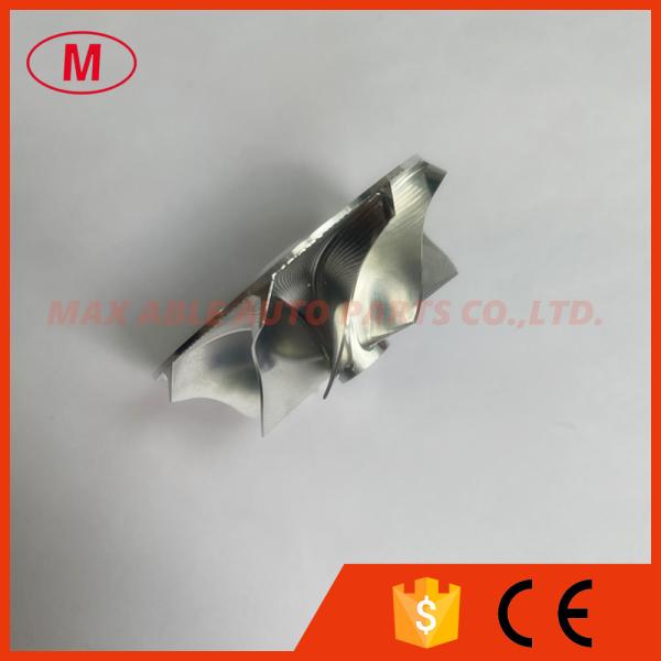 TD03 Reverse 37.00/48.00mm 8+0blades performance Turbo milling/aluminum 2618/billet compressor wheel