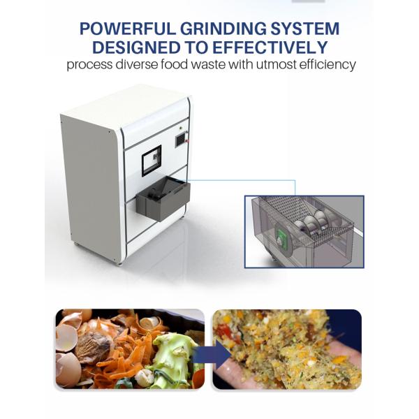 Food Waste Recycling Machine Food Compost Machine Garbage Disposal Machine Commercial Food Waste Disposer