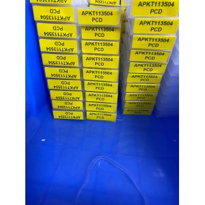 High Finish PCD Diamond Inserts , CBN Diamond Turning Inserts