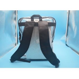 Shoulder Strap Clear PVC Zipper Cleanroom Tool Bag