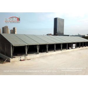 Permanent 850gsm Industrial Storage Tents Flame Reisitant