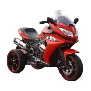 Electric Red White 6v 3 Wheels Battery Ride On Car for Kids Unisex Gender