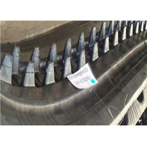 Lightweight Track Loader Rubber Tracks Wear Resistance 450 * 86 * 55