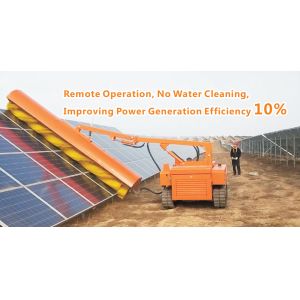 A22 Solar Panel Washing Machine Remote Operation No Water Cleaning Robot