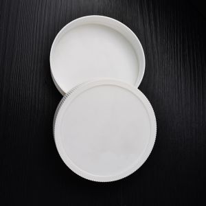 White Plastic Mason Jar Lids , 95MM Twist Top Bottle Caps