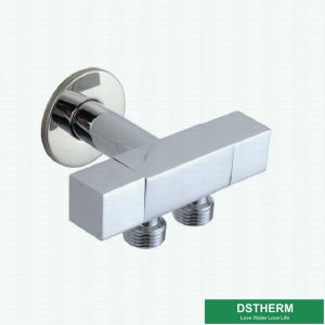 15L/Min Wall Mounted Chrome Plated Brass Angle Valve