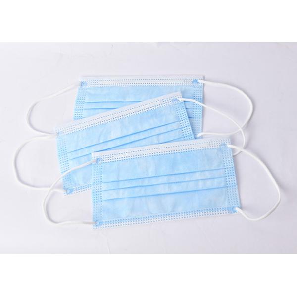 Customized Color Hypoallergenic Dental Masks , Disposable 3 Ply Non Woven Face Mask