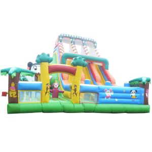 Big Indoor Inflatable Toddler Jumping Castle , Attractive Inflatable Amusement