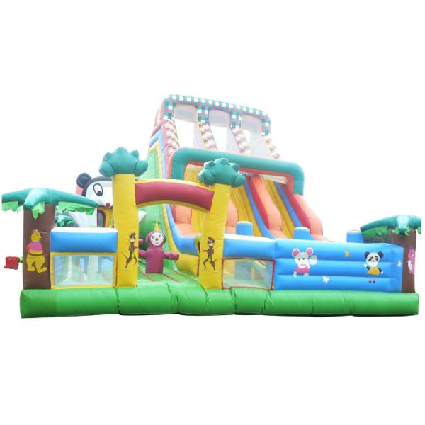 Big Indoor Inflatable Toddler Jumping Castle , Attractive Inflatable Amusement