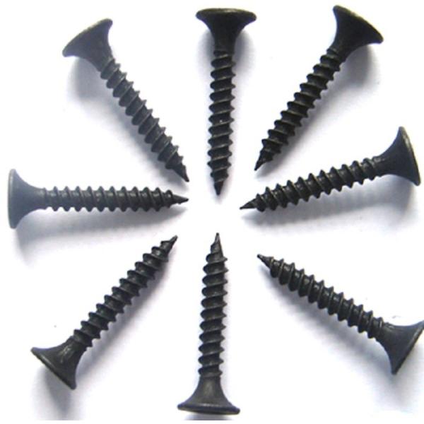 Buy # 2 Bugle Head Drywall Screws For Treated Pine , Twinfast Thread Black Chipboard Screws at wholesale prices