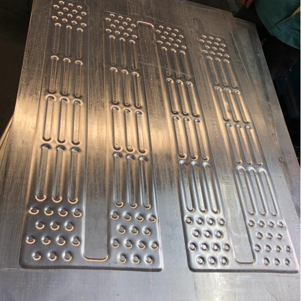 Buy Refrigeration Aluminum Rollbond Evaporator For Fridge / Freezer at wholesale prices