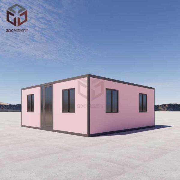 Buy 40ft Portable Flatpack Fold Up Modular Homes For Mobile Offices at wholesale prices