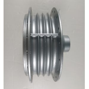 Aluminum Alloy Motorcycle Wheel Front / Rear Hub Assy Sliver White Color