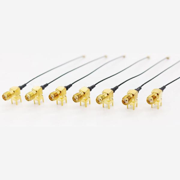 1.13 Mm Coaxial Custom Rf Cable Assemblies 2700MHz Sma Extension Cable