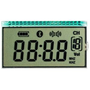 Quality ODM Positive Reflective TN Segment LCD For Vehicle Display for sale