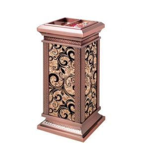 Wholesale Hotel Special Floor Smoke Extinguishing Stainless Steel Hotel Trash