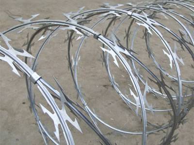 china welded razor wire mesh