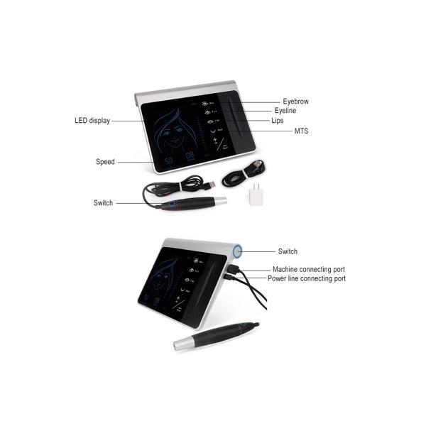 Black Eyeliner Digital Permanent Makeup Pen LCD Screen Machine