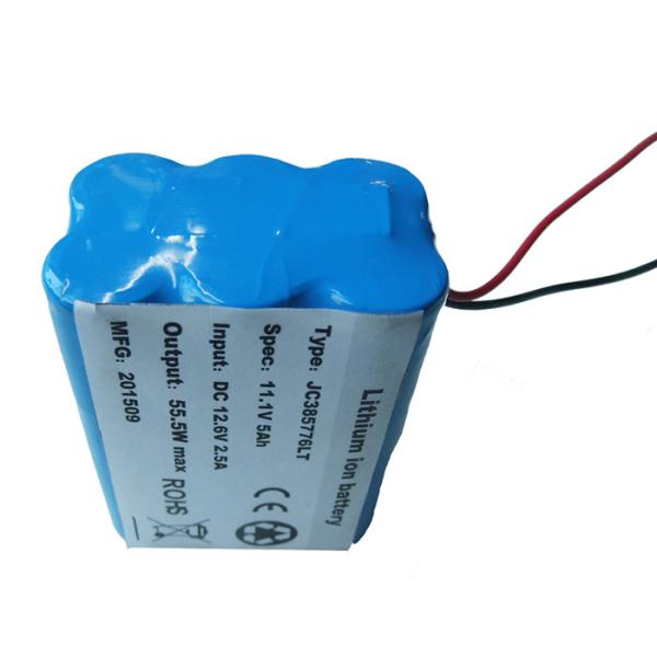 Buy Lightweight 310g 12.6V 5Ah Solar Street Light Lithium Battery at wholesale prices