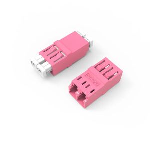 Customized Duplex Fiber Adapter , APC UPC PC LC Optic Adapter