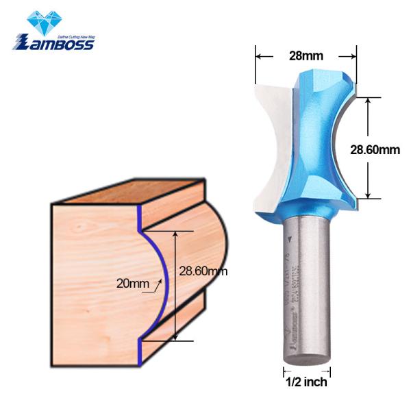 Lamboss Wood Router Bits Convex Edging Router Bit For Woodworking Tools Milling