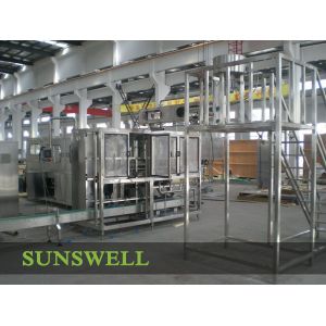 Quality 18.9L Jar 5 Gallon Water Filling Machine 3000BPH With Rotary Filling Line for sale