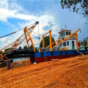 Quality 12 Inch Cutter Suction Sand Dredger with Cyclone Type Dense Medium and Diesel Engine for sale