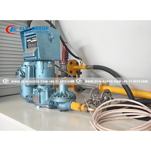 30ton LP Gas Truck With Gas Dispenser BLACKMER Pump Propane Delivery Tanker