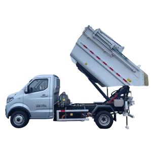 China Energy Type Pure Electric Self-Loading Unloading Garbage Truck with Increased Load Capacity and Enhanced Hydraulic System on sale China Energy Type Pure Electric Self-Loading Unloading Garbage Truck with Increased Load Capacity and Enhanced Hydraulic System on sale
