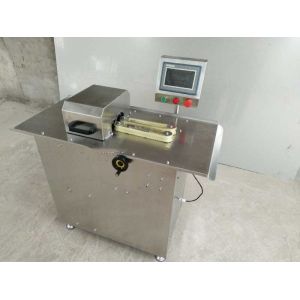 Silver Stainless Steel Sausage Making Machine Fully Automatic Connection And