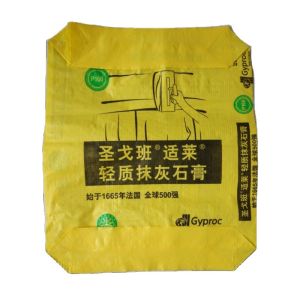 25kg ISO9001:2008 Certified Moisture Proof PP Valve Bag for Cement and Mortar