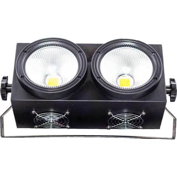 220W 6CH COB 2 Eyes Led Stage Wash Lights Warm White Blinder Light For Stage /
