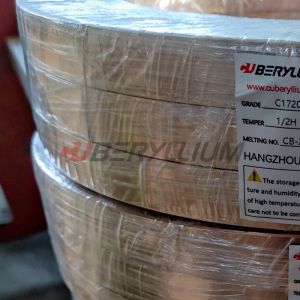 Beryllium Copper C17200 Industrial Strips 1/2H With Standard Tolerance