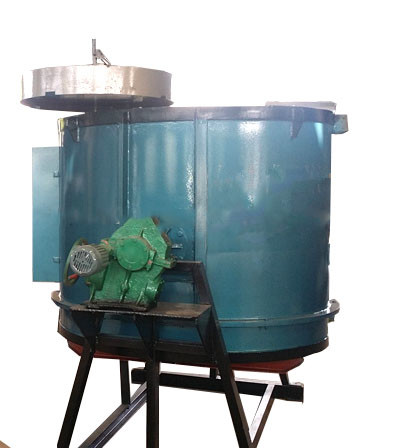 Buy 800 ℃ Aluminum Crucible Melting Furnace , Mechanical Tilting Brass Melting Furnace at wholesale prices