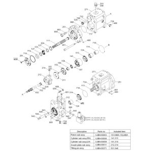 Excavator Main Pump R290 R300 R305 R350-5-7 Hydraulic Pump 31N8-10010 31N8-10050