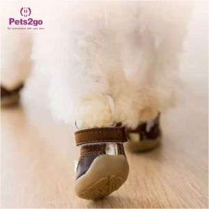 4.2*3.2cm Reflective Strips Waterproof Dog Boots