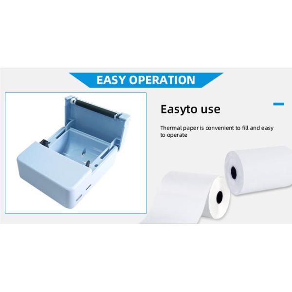 Wireless 2.0 for iOS Portable Restaurant Printer 58mm Thermal Cash Register Machine