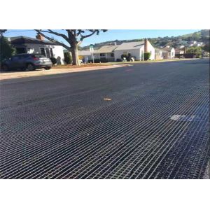 Asphalt Coating 30kn 60kn Glass Fiber Geogrid