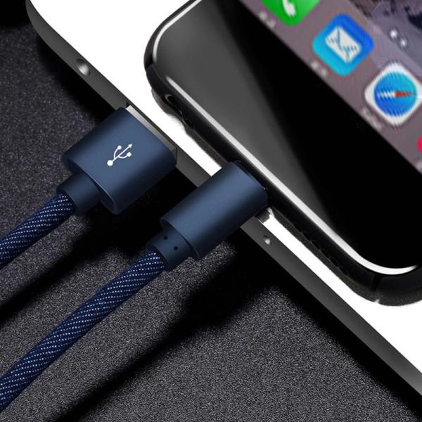 Micro USB Data Charging Cable , Phone Charger Cable Fit IPhone 8 / X / IPad