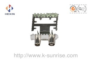 Quality shield cover with f connector for sale