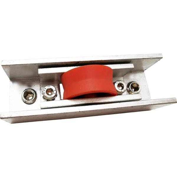 Buy Aluminum Sliding Window Roller 1.0mm Thick Adjustable Nylon Wheel at wholesale prices