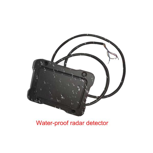 Buy Adjustable 24GHz 1.2W 6m Water-Proof Barrier Gate anti-hit Radar Detector at wholesale prices
