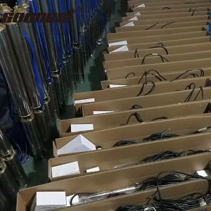 12V 24 Volt Dc Submersible Solar Water Pumps With Solar Panels 8 Cubic Meter