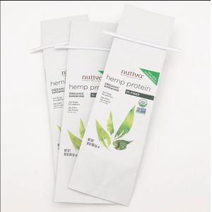 Quality Customized 5 Kgs Packaging Flat Bottom Standing Zip Side Gusset Bag Pouch for sale