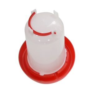 Circular PE 12kg Goose Poultry Feeder Drinker