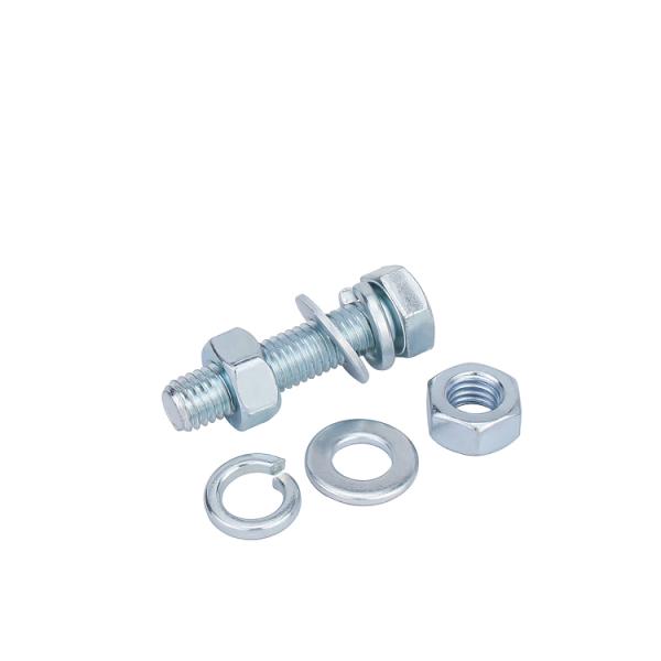 ISO9001 2015 Certified 8.8 10.9 Grade Galvanized Hexagon Hex Head Bolt