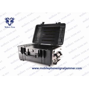 Military 350W High Power Waterproof Outdoor Portable RF GPS WIFI Signal UAV Drone Jammer