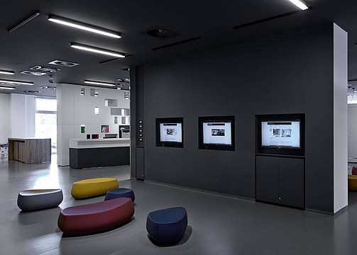 Commercial 1500mm LED Batten Lamp , Cool White LED Ready Batten Fitting CCT 2700K